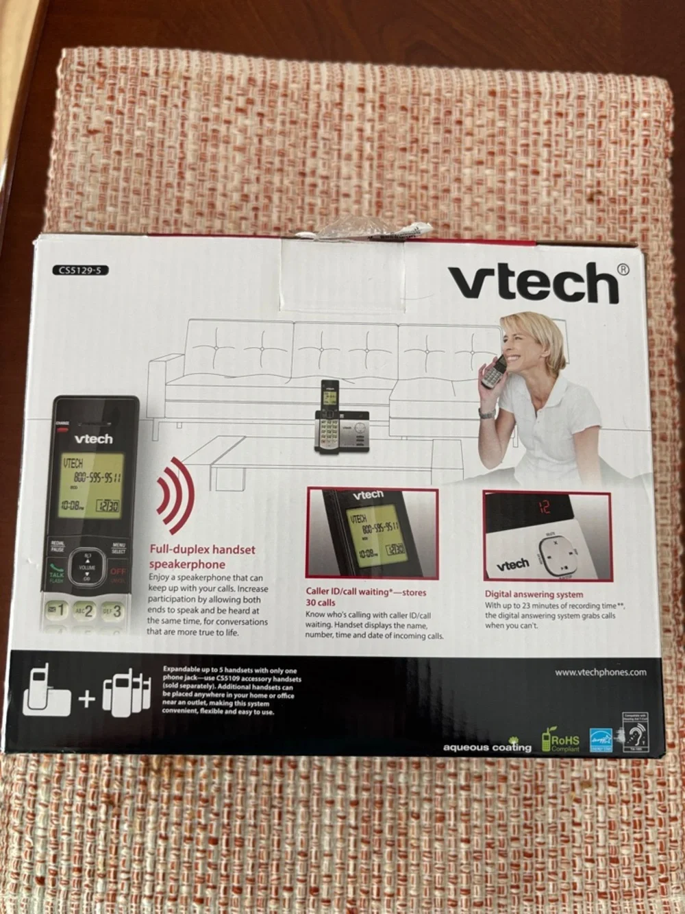 VTech 5-Handset Cordless Phone System New in Box